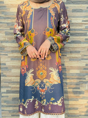 Brown Linen Shirt- SF332